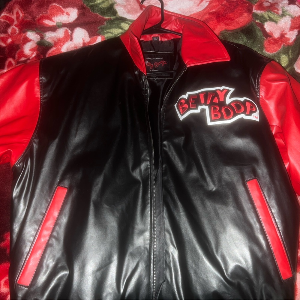 Leather Puffer Jacket - image 2